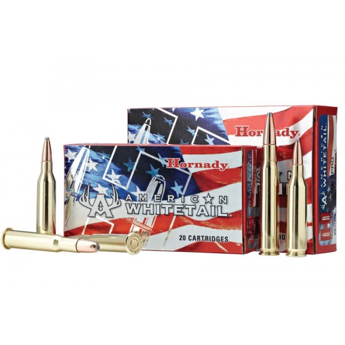 Hornady American Whitetail .25-06 Rem 117gr Btsp Ammunition - 8144