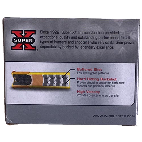 Winchester Super X 20ga 2.75in 3buck 20pellet 5rds - Xb203