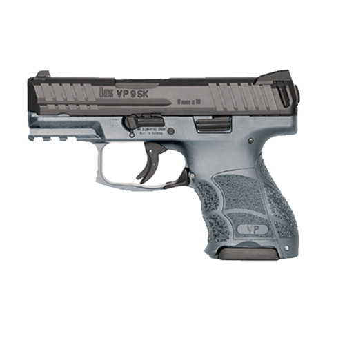 HK VP9 SK. GREY/BLACK. 3.4`BBL. 2 MAGS - 81000099