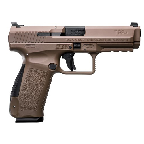 CENTURY ARMS INTERNATIONAL CANIK TP9SF. 9MM. 4.46`BBL. 2 MAGS. - HG4070D-N