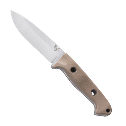 Benchmade Sibert Bushcraft. 4.4`Blade. Tan G10 - 162-1