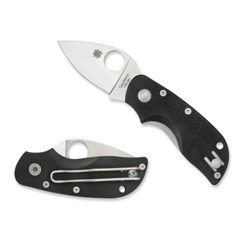SpyderCo Chicago G-10 Pin. Black/Stainless - C130gp