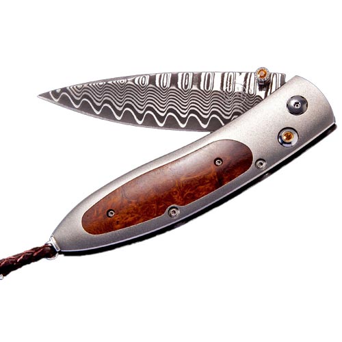 William Henry Monarch Woodridge. Demascus Blade - B05 Woodridge