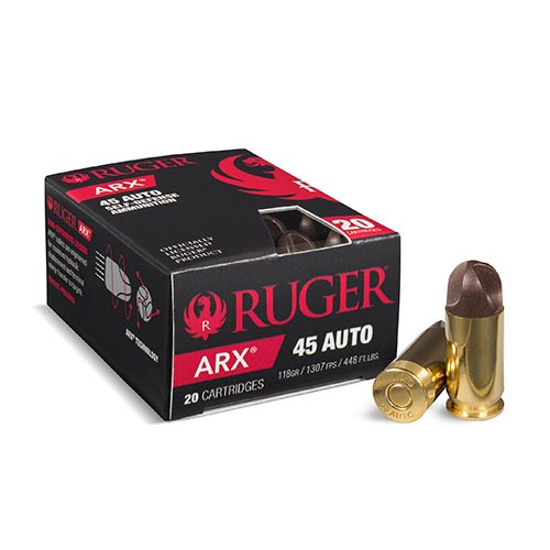 Ruger .45 Auto 118gr Arx 20rds - 2040