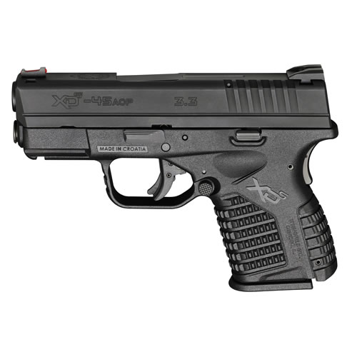 Springfield Xd-S Single Stack 45 Acp Handgun - Xds93345be