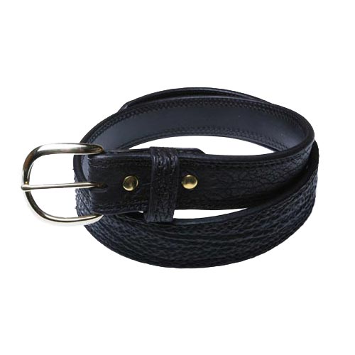 Wilson Combat 38`. 1.5` Wide. Black Shark Belt. - B38bs15